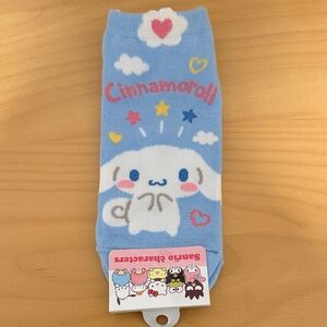 Sanrio Cinnamoroll Blue Socks with Colorful Accents 22-26 cm